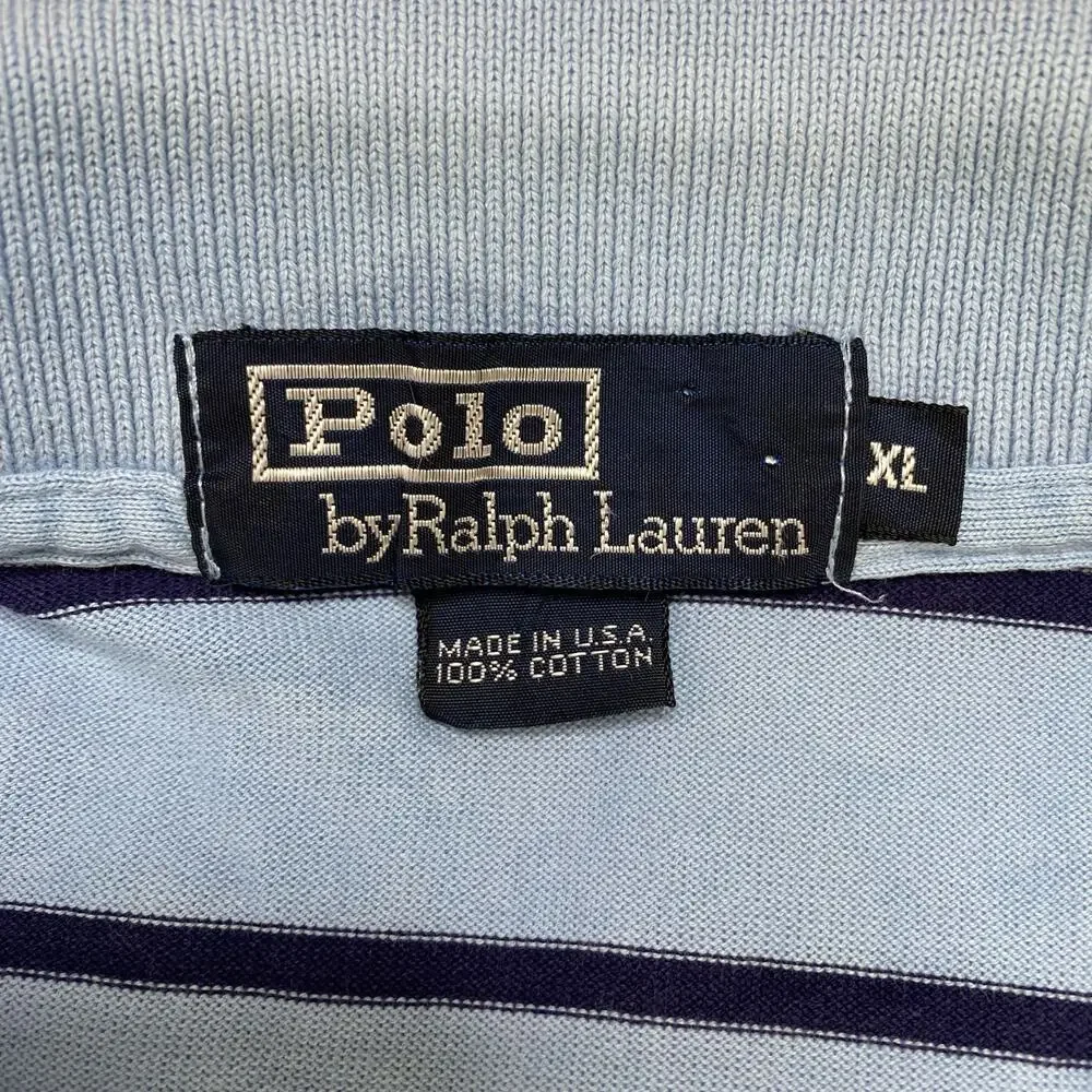 Polo Ralph Lauren collar item holes